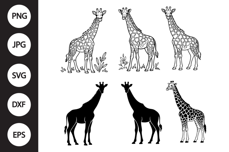 Giraffe Clipart Image 5