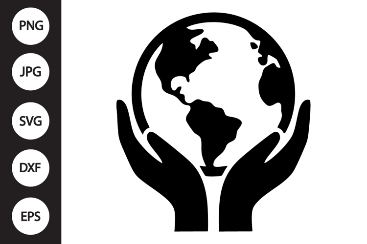Globe Silhouette Image 11