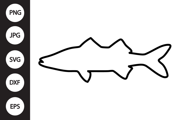 Snook Fish SVG