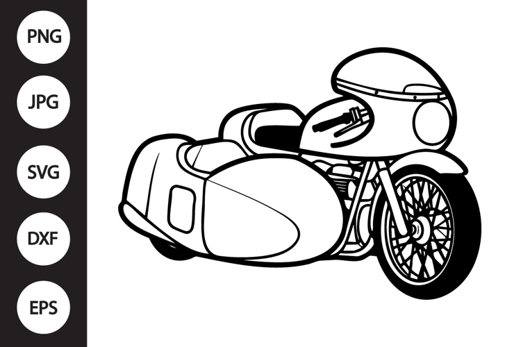 Sidecar Racing SVG example image 1