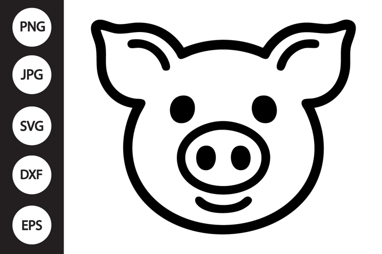 Pig Clipart Image 24