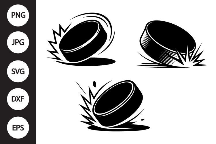 Hockey Puck SVGs Image 2