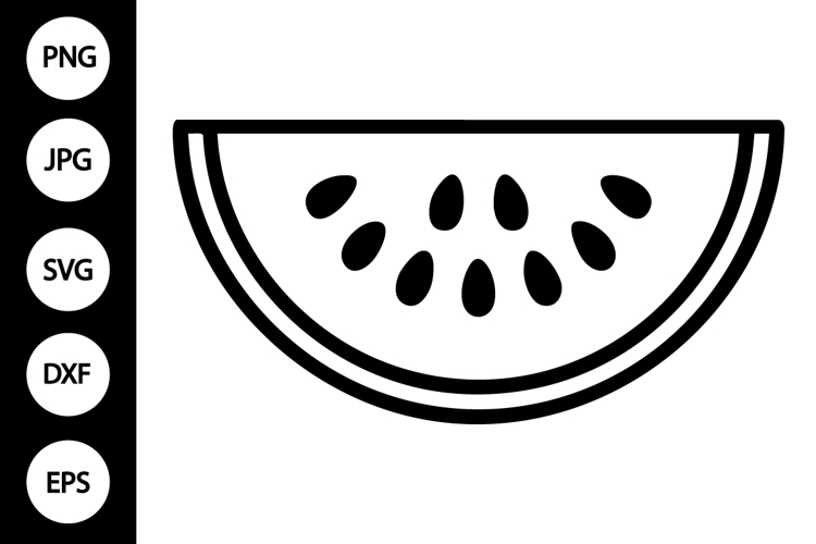 Watermelon Slice Clipart Image 3