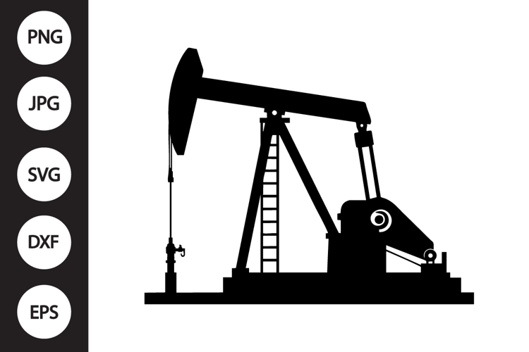 Pump Jack SVG