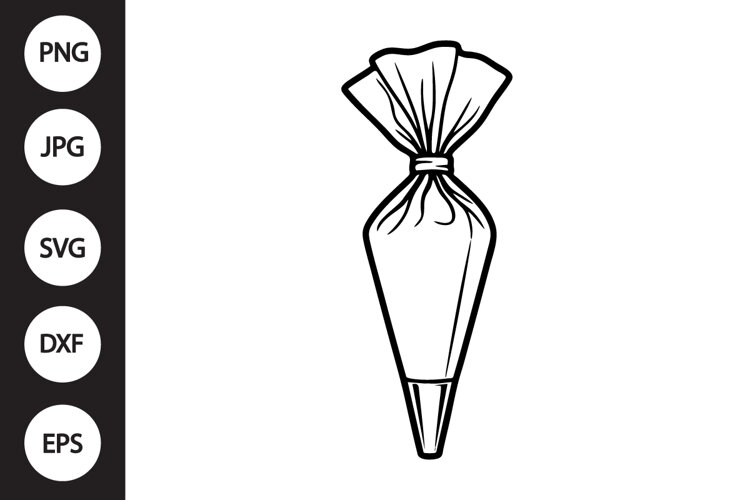 Piping Bag SVG example image 1