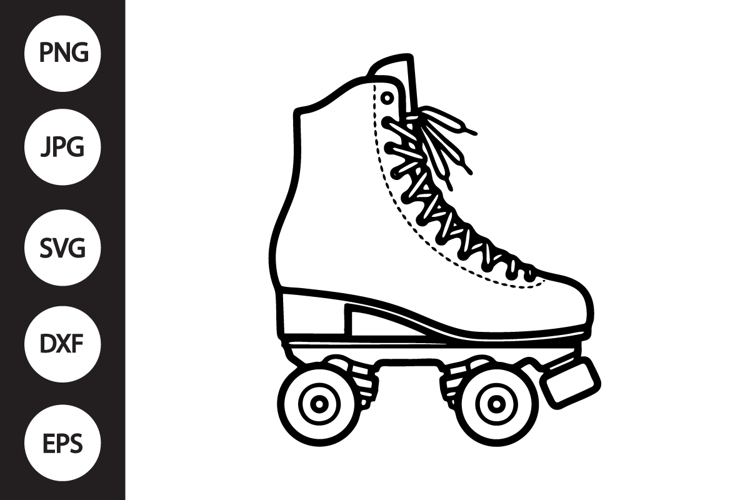 Roller Skate Svg Image 4