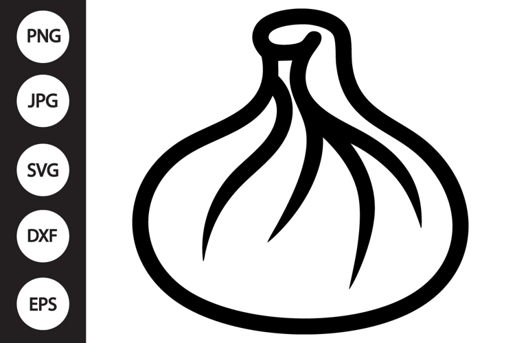 Dumpling Clipart Image 2