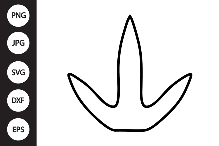 Footprint Silhouette Image 6
