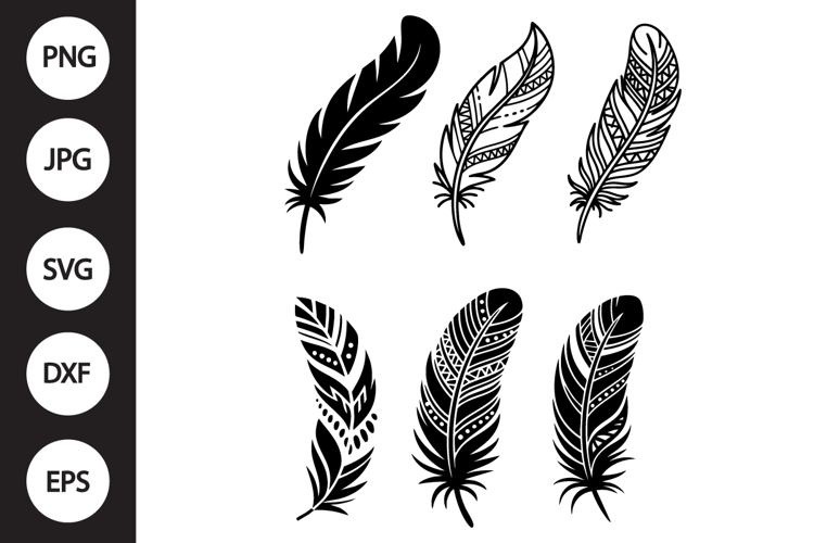 Feather Silhouette Image 24