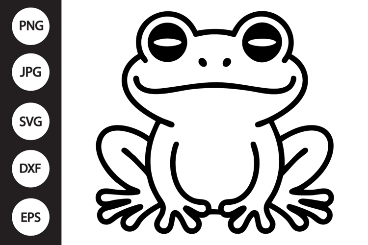 Frog Silhouette Image 15