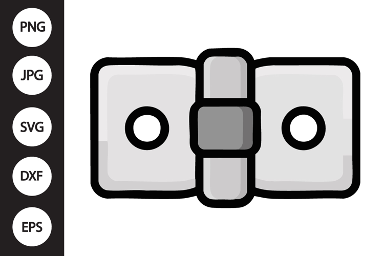 Door hinge SVG