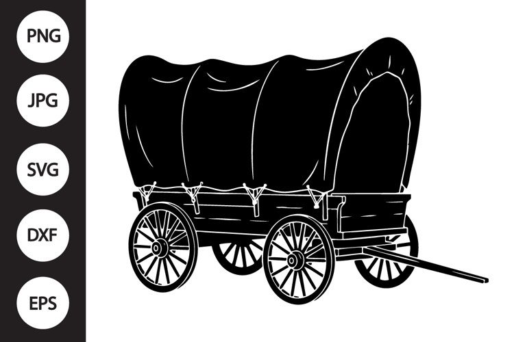 Covered Wagon SVG