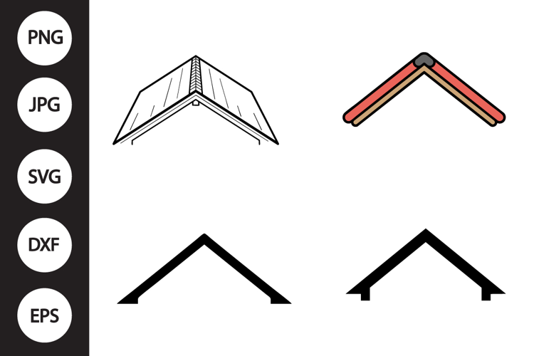 House Roof SVG, House Roof Clipart