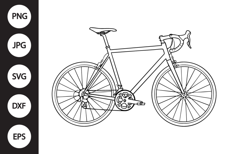 Bike Clipart Image 16