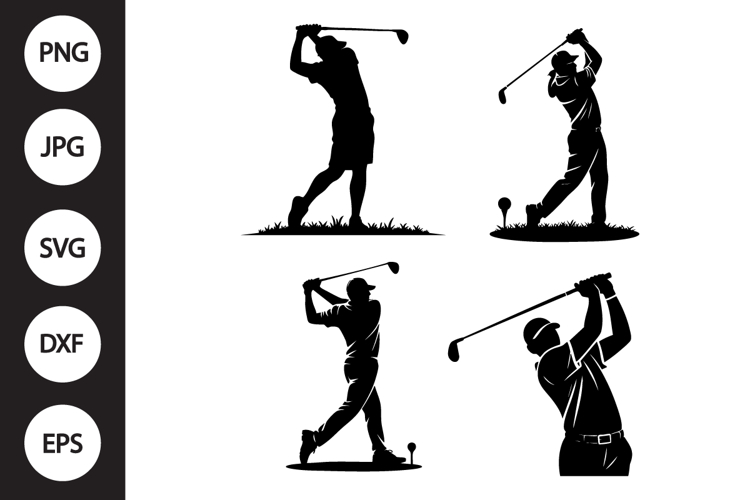 Golfer Clipart Image 17
