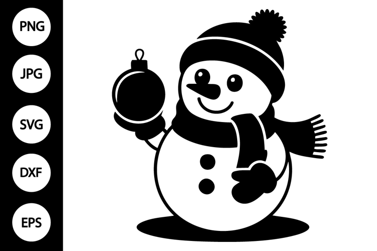 Cricut Snowman Svg Image 17