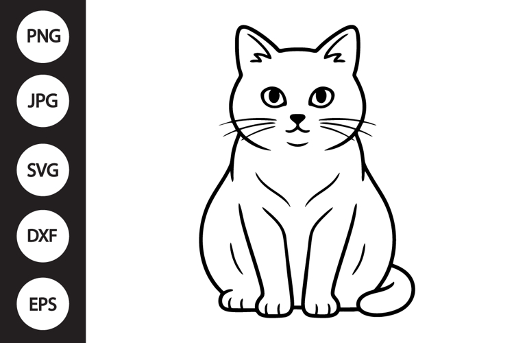 Ragdoll Cat SVG