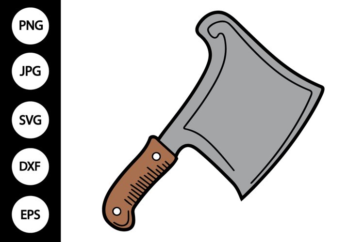 Meat Cleaver Clipart