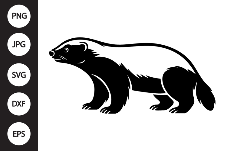 Badger Clipart Image 19