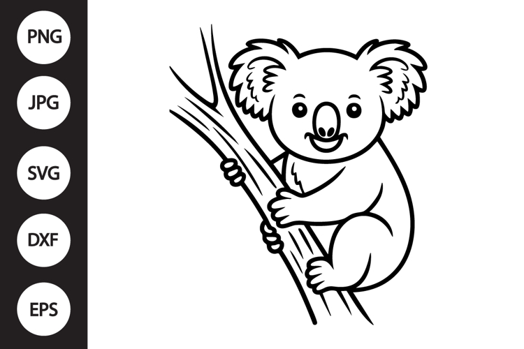 Koala Svg Image 14