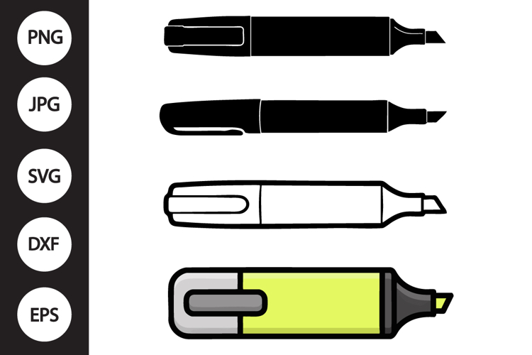 Pen Silhouette Image 2