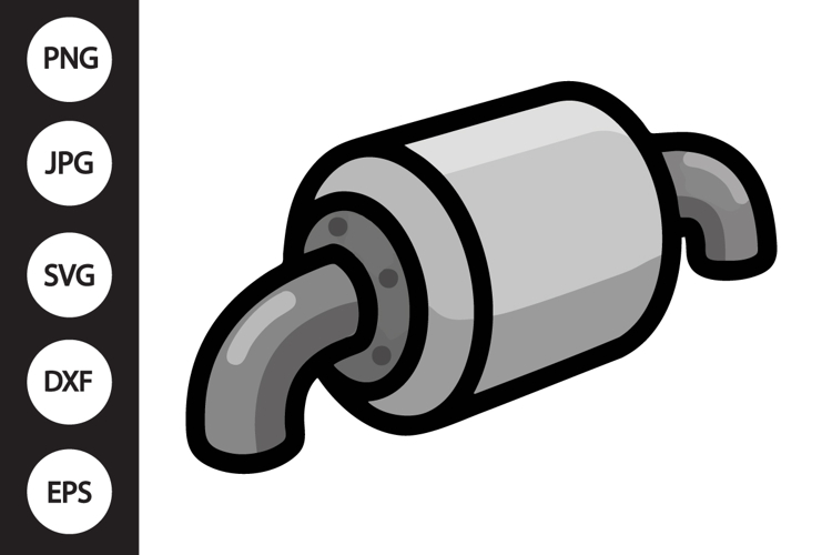 Muffler SVG