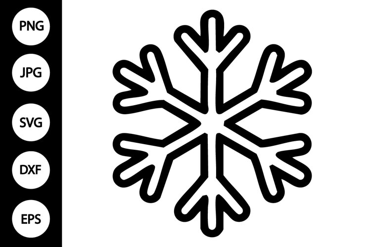 Snowflake SVG example image 1