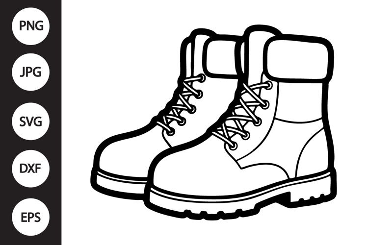Winter Boots SVG