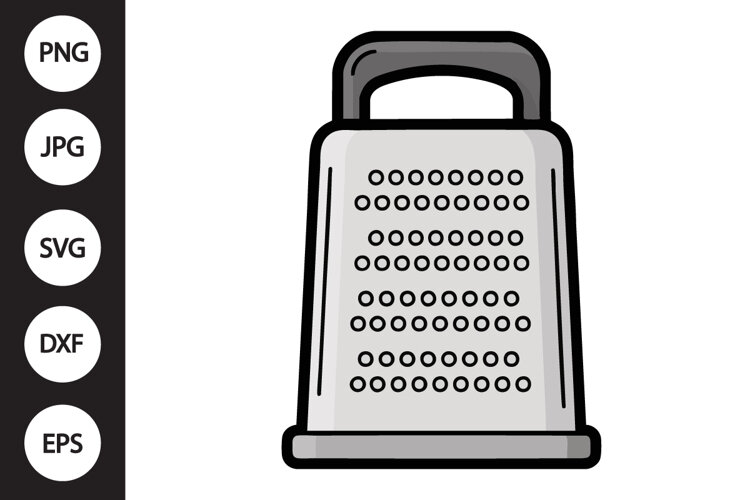 Cheese Grater SVG example image 1
