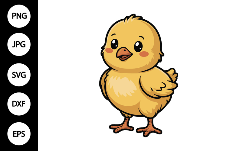 Chick Clipart SVG, Chick SVG