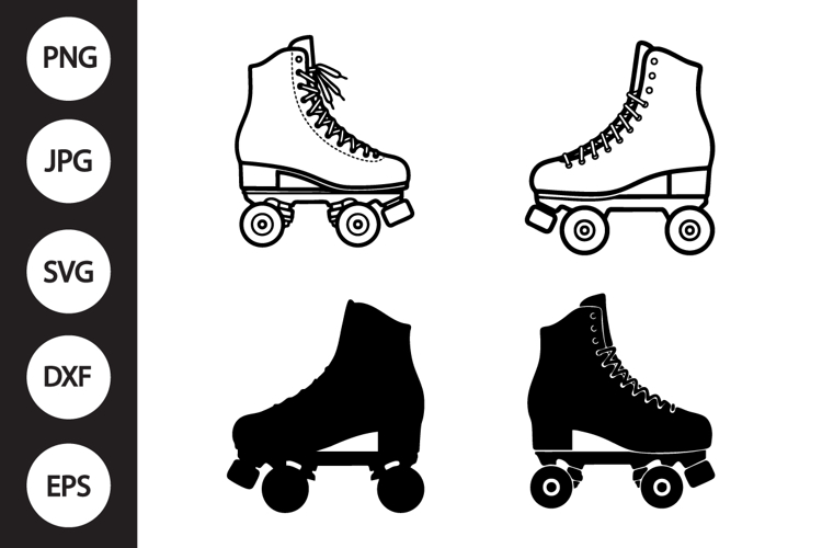 Roller Skate Svg
