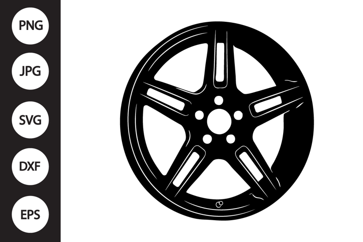 Car Rim SVG