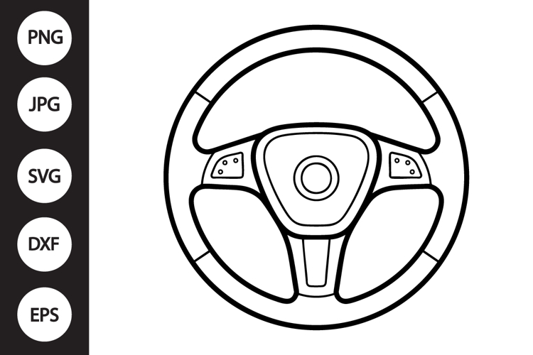 Steering Wheel Clipart Image 5