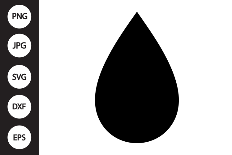 Water Drop SVG example image 1