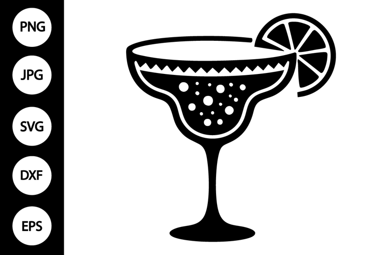 Margarita Glass SVGs