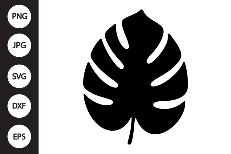 Monstera Leaf Clipart Image 2