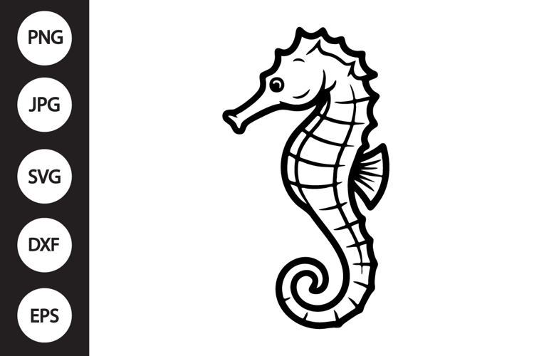 Seahorse Clipart Image 6