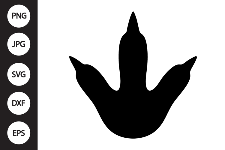 Chicken Footprint SVG