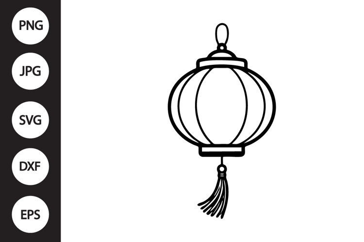 Chinese Lantern SVG example image 1