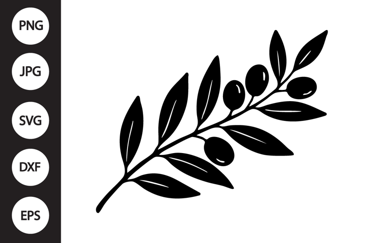 Olive Branch Clipart Image 3