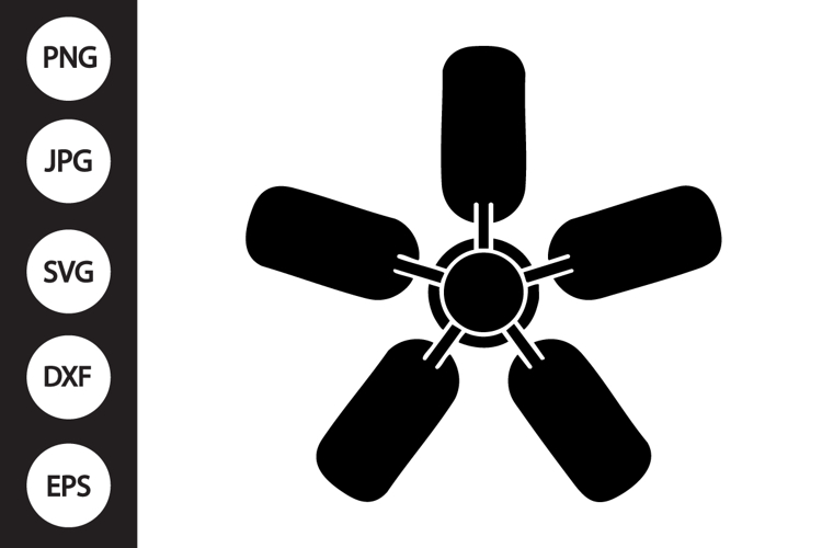 Ceiling Fan SVG