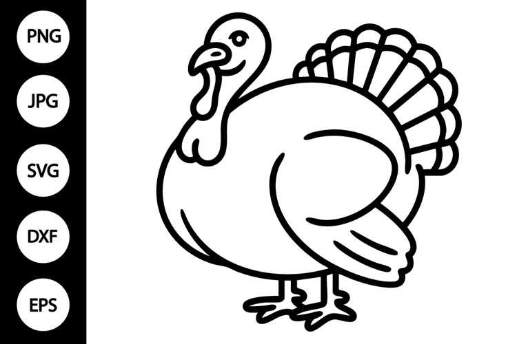 Turkey Silhouette Svg Image 15