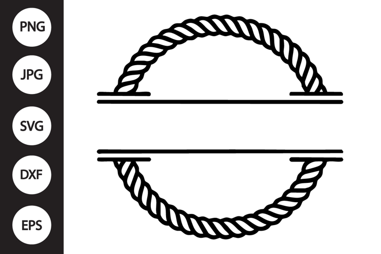 Monogram Circle Svg Image 11