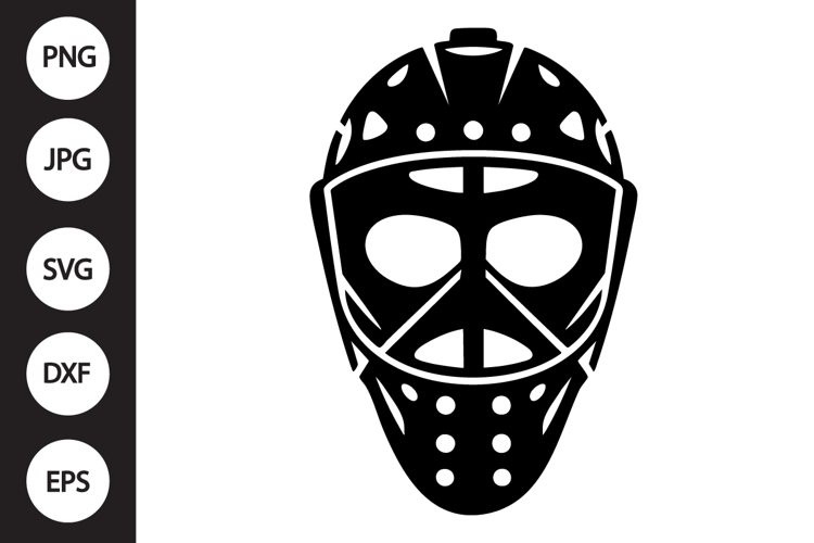 Hockey Goalie Mask SVG