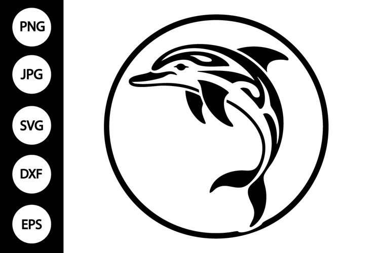 Dolphin Silhouette Image 5