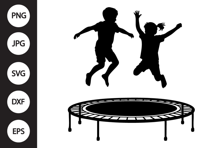 Jumping Silhouette Image 16