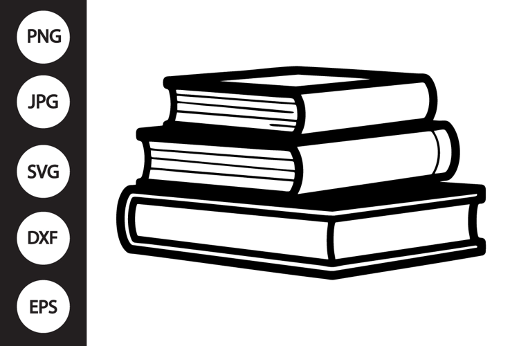 Books Stack SVG