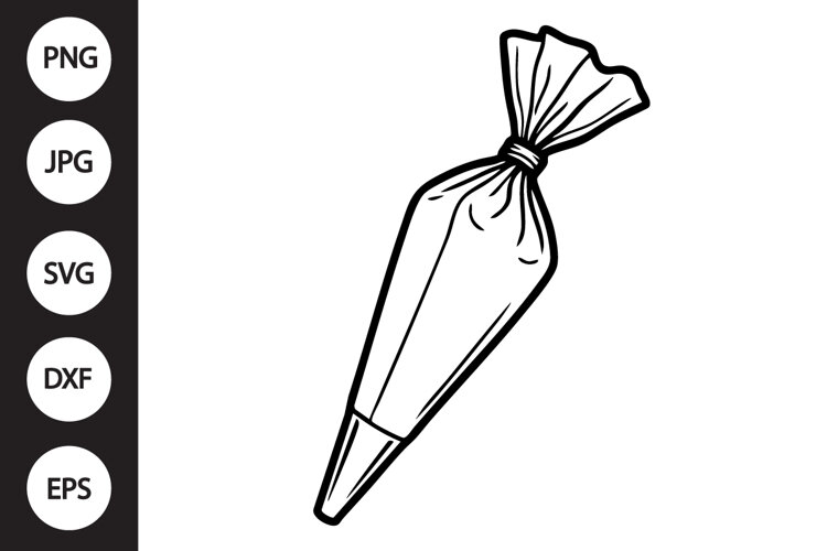 Piping Bag SVG example image 1