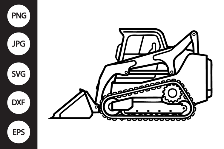 Skid Steer Svg Image 13