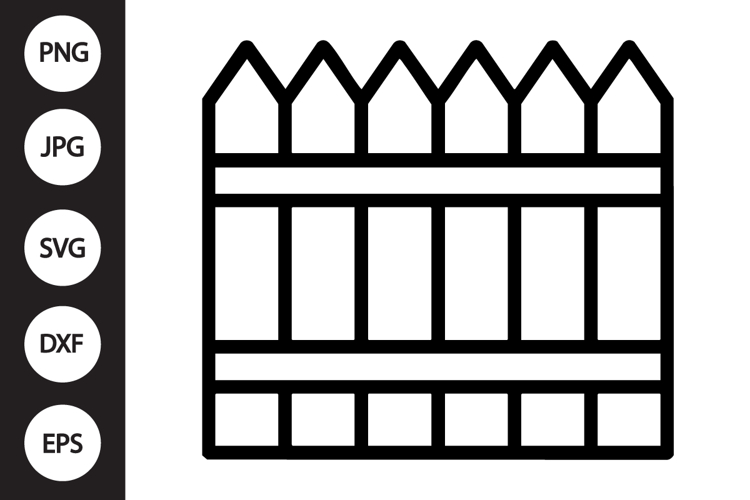 Fence Silhouette Image 12